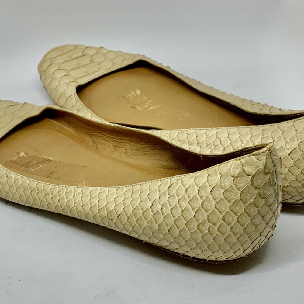 BARABOUX Python Ballet Flats - Picture 8 of 16